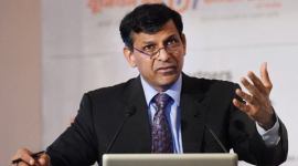 Raghuram Rajan addressing FIBAC raghuram rajan, raghuram rajan rbi, rbi governor, rbi retired governor, rbi, indian banks, pranab mukherjee, india news, business news