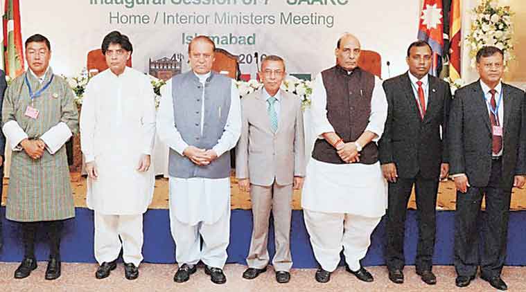 rajnath singh, rajnath singh pakistan, rajnath singh saarc, saarc meet pakistan, Nawaz Sharif, Burhan wani, terrorists, rajnath singh saarc meeting, saarc meeting kashmir, saarc meet, rajnath singh pakistan, world news, india news