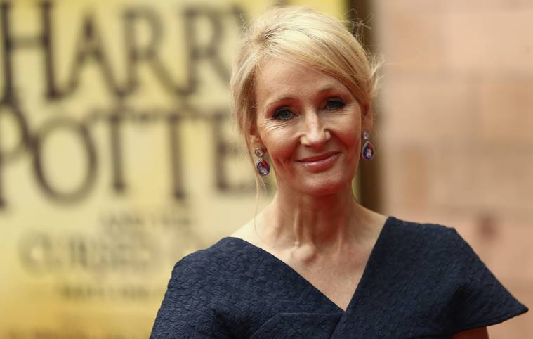 Author J.K. Rowling poses for photographers at a gala performance of the play Harry Potter and the Cursed Child parts One and Two, in London, Britain July 30, 2016. REUTERS/Neil Hall/File Photo