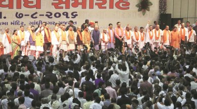 gujarat, gujarat elections, vijay rupani, new cm, gujarat new cm, new chief minister, cm vijay rupani, anandiben patel, gujarat government, indian express