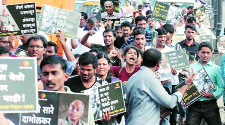 Narendra Dabholkar murder case: Sanatan Sanstha marches carrying ...