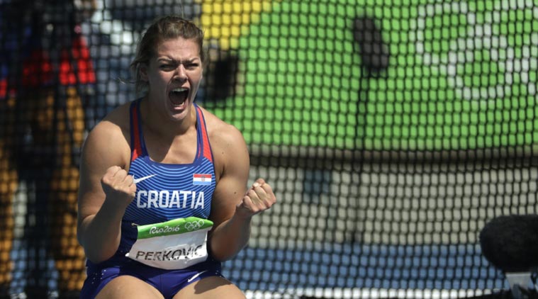 Sandra Perkovic, Sandra Perkovic Croatia, Croatia Sandra Perkovic, Perkovic Croatia, Sandra Perkovic discu title, discus throw olympics, olympics discus throw, Sports
