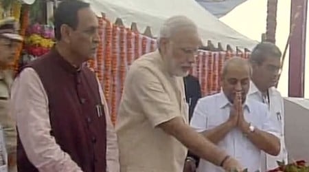 narendra modi, pm modi, pm modi gujarat, SAUNI project, jamnagar, modi in gujarat, modi inaugurates SAUNI project, irrigation project gujarat
