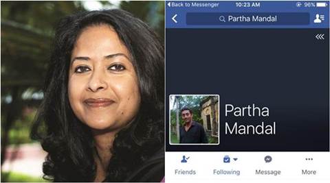 Sharmistha, president daughter, pranab mukherjee, mukherjee daughter, facebopok, facebook messages, president daughter facebook, president daughter sexual message, delhi police, delhi cyber cell, indian express news, india news