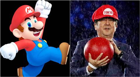 Japan PM Shinzo Abe came dressed as Mario at Rio closing ceremony, and
