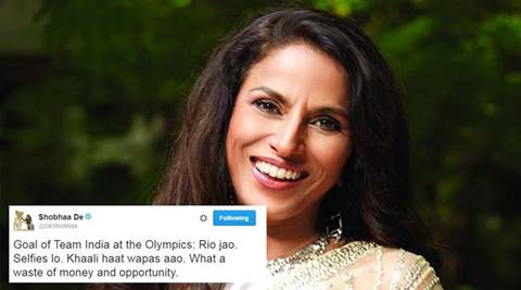 Shobhaa De  Parliament's Bag Ladies and India's meme stakes