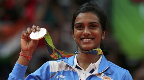 BAI announces 50 lakhs cash reward for PV Sindhu | Rio-2016-olympics ...