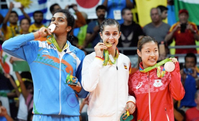 PV Sindhu, PV Sindhu silver medal, PV Sindhu final match, PV Sindhu photos, PV Sindhu women singles final, Sindhu vs Carolina, Sindhu medal, PV Sindhu India, Sindhu photos, Sindhu match highlights, Sindhu match photos, Rio 2016 Olympics, Rio Games, Sports photos, Sports