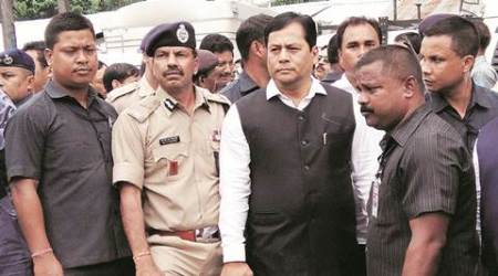 independence day, 70th independence day, assam independence day, independence day speech, sarbananda sonwal, assam chief minister sonowal, assam chief minister, assam bangladesh, india bangladesh border, india news