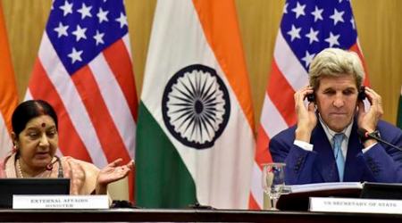 India, US, Indo-US, India-USA, India US, John Kerry, Sushma Swaraj, cooperation, meeting, UNSC, security council, UN, India news