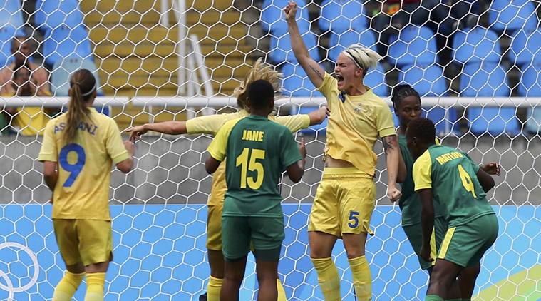 Rio 2016 Olympics Sweden Kick Off With 1 0 Win Over South Africa Sports News The Indian Express