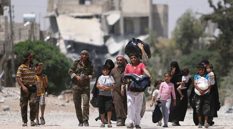 Saudi Arabia stops three women, 7 children from joining Syrian war ...