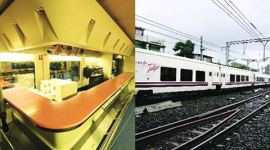 talgo train, luxury train, mumbai delhi luxury train, mumbai delhi train, spanish train, mumbai central, talgo train arrival, mumbai rains, mumbai news, india news