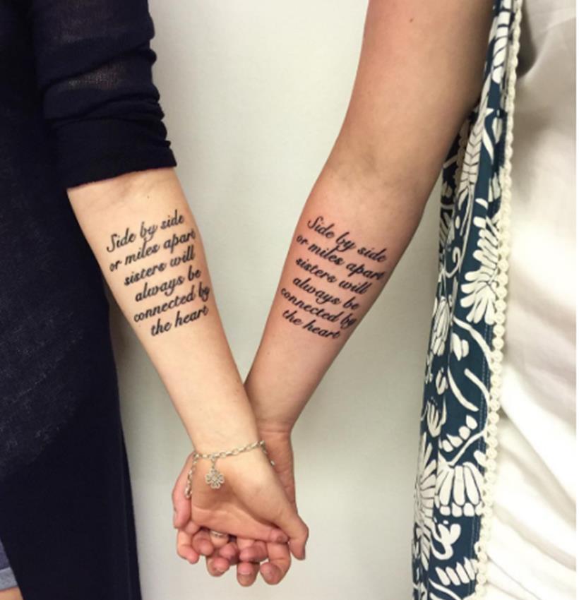 Celebrate The Sibling Bond With These Matching Brother and Sister Tattoos