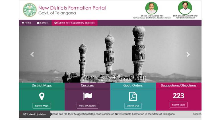 telangana, telangana cm, Chandrasekhar Rao telangana, telangana districts, telangana reorganisation districts, telangana latest, india news