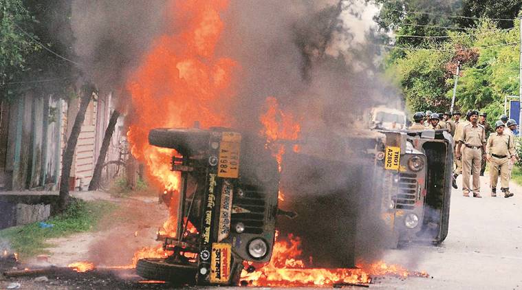 Agartala, tripura, tripura curfew, Agartala curfew, ipft, Twipra land, Agartala ethnic clashes, Agartala clashes, CPM, BJP, CPM blames BJP, Clashes between tribals and bengalis, india news