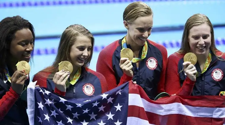 Rio 2016 Olympics United States Wins 1 000th Olympic Gold Medal Sports News The Indian Express