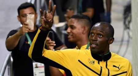 Usain Bolt, UsUsain Bolt, Bolt, Usain Bolt girl-friend, Bolt girlfriend photo, Usain Bolt photo, Sports news, Sportsain Bolt athletics, Athletics Rio, Rio 2016 Olympics, Rio Games, Rio empty, Rio Stadium