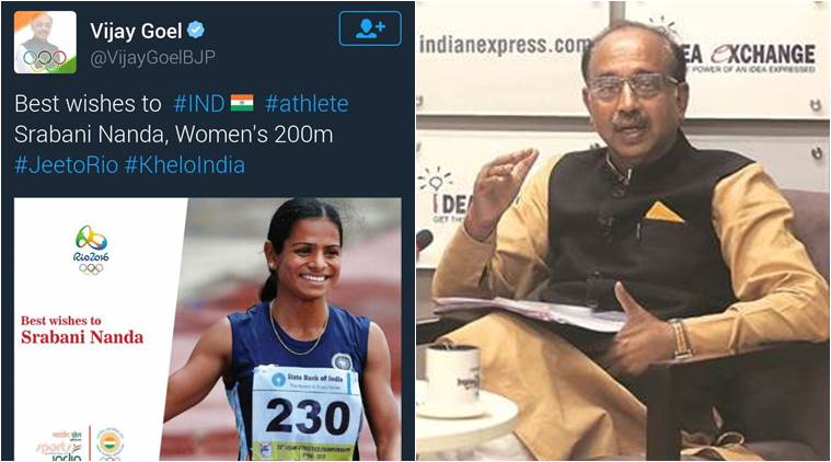 And Vijay Goel does it again.