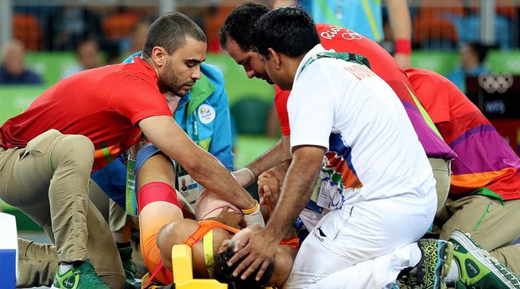 Indian Medical team Rio, Indian medical team Rio 2016 Olympics, India medical team Pawandeeo Singh, Chief Medical Officer India, Indian Olympic Association, IOA, Vinesh Phogat, Vinesh Phogat injury, Phogat stretchered off, India at Rio 2016 Olympics, Rio 2016 Olympics, Rio Olympics, Rio, Olympics