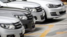 Volkswagen cars are parked at a dealership in Seoul China Central Television report, CCTV report, faulty brake pads, vehicle brake pad faulty, Volkswagen, Toyota, Beijing, China, world news, Indian Express