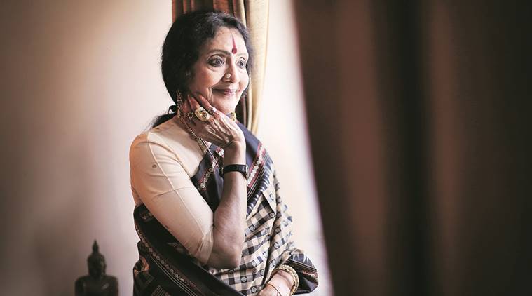 Vyjayanthimala, bharatnatayam, dance, bharatnatayam dancer, bharatnatayam dancer, actress, bollywood actress Vyjayanthimala, Vyjayanthimala performance, Vyjayanthimala delhi performance, Vyjayanthimala bharatnatayam performance, kamani auditorium, delhi kamani auditorium, indian express talk