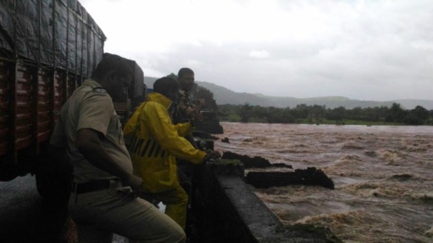 Bridge collapse, Mumbai bridge collapse, Mumbai-Goa Highway, Mumbai-Goa Highway bridge, Mumbai-Goa highway bridge collapse, Devendra Fadnavis, Fadnavis, Maharashtra Chief minister, Maharashtra CM Devendra fadnavis, Bridge collapse casualities, bridge collapse photos, Mumbai-Goa bridge photos, Bridge collapse photo gallery