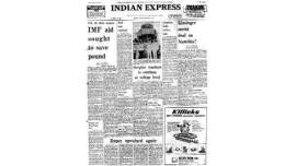 Indian express 40 years ago, British journalist David Rabkin , British journalist sentenced, Russia, India, India-russia, Mi-G, MIG-21 super fighter , Indira Gandhi, UN assembly, soviet union, Indian express news