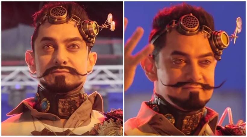 aamir khan, aamir khan new look, aamir khan secret look, aamir khan secret superstar, aamir khan secret superstar look, aamir khan dangal, aamir khan dangal look, aamir khan latest look, aamir khan body, aamir khan pics, aamir khan upcoming films, aamir khan newest look, dangal, pk, 3 idiots, ghajini, delhi belly, rang de basanti, entertainment