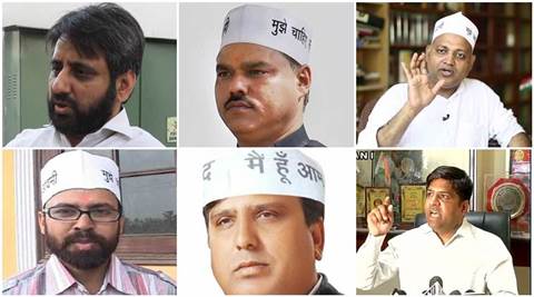AAP, AAP MLA, AAP leaders, AAP leaders jail, AAP leaders crime, AAP leaders row, india news, delhi news, indian express news, indian express
