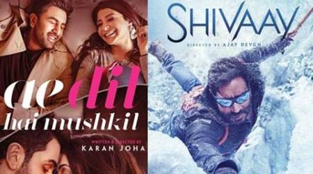 Ae Dil Hai Mushkil, Shivaay, Ae Dil Hai Mushkil Shivaay pakistan ban, Ae Dil Hai Mushkil Shivaay pakistan release