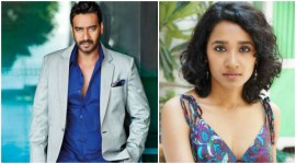 ajay-480 Tannishtha Chatterjee, Ajay Devgn, Tannishtha Chatterjee Ajay Devgn, ajay devgn comedy nights bachao taaza, Tannishtha Chatterjee ajay devgn comedy nights, ajay devgn racism, ajay devgan Tannishtha Chatterjee, ajay devgan comedy nights, Tannishtha Chatterjee Comedy Nights Bachao, comedy nights bachao taaza, Colors Tannishtha Comedy Nights, Tannishtha Chatterjee racist, Tannishtha Chatterjee Facebook, Hansal Mehta reaction Tannishtha, television news, indian express news, entertainment news, indian express