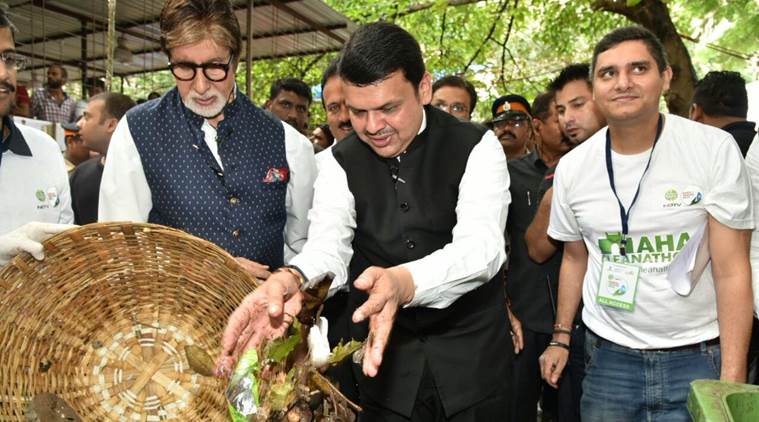 bacchan fadnavis cleanathon main