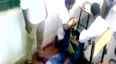 Watch: Chhattisgarh schoolteacher gets foot massage by Class X students ...