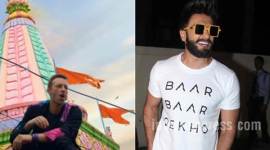 ranveer singh, coldplay, colplay india, ranveer singh coldplay india