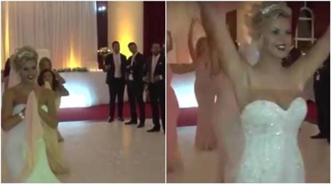 UK couple dancing to Bollywood songs, foreigners dancing to Indian music, people in UK dancing to Bole Chudiyan, Karan Johar's films popularality in West