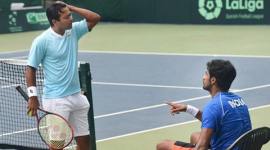 davis cup, india vs spain, leander paes, saketh myneni, leander, myneni, leander paes doubles, rafael nadal, nadal, davis cup world group, davis cup news, tennis news, sports news
