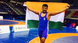 deepak-punia-t deepak punia, deepak punia wrestler, cadet wrestling, cadet world championships wrestling, wrestling cadet world championships, haryana, haryana wrestler, sports