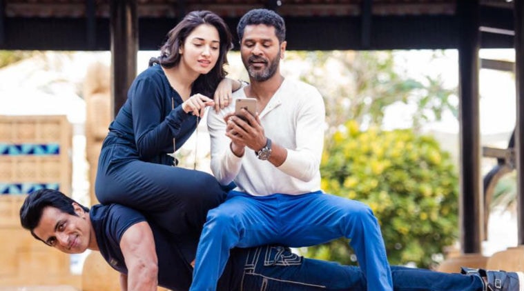 The film directed by AL Vijay was simultaneously shot in three languages. It will release as Devi in Tamil, Abhinetri in Telugu and Tutak Tutak Tutiya in Hindi.