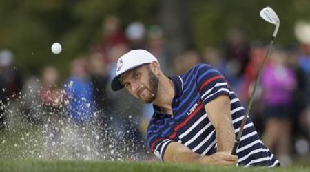Dustin Johnson, Rory Mcllroy, Henrik Stenson, Abu Dhabi Championship, golf news, sports news, latest news, indian express
