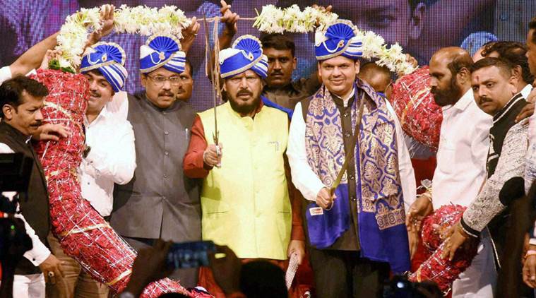 RPI (A), Ramdas Athawale, Marathas, Maratha community, Maratha reservation, Maratha quota, atrocities act, Maharashtra news, India news, latest news, Indian express