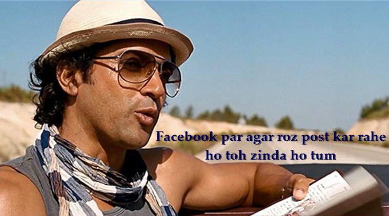 This Facebook version of ZNMD’s epic shayari ‘Toh Zinda ho Tum’ will