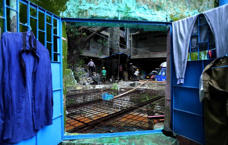The dargah of Sayyed Hazrat Lal Shah Wali. (Express photo by Nirmal Harindran)