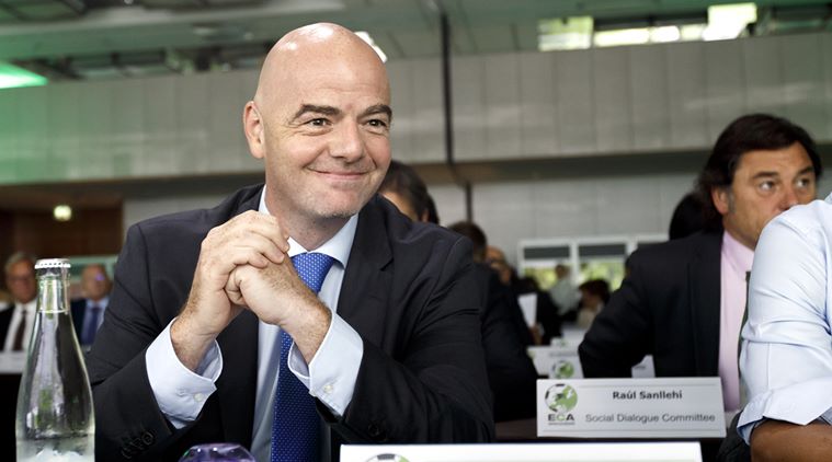 Gianni Infantino, Gianni Infantino FIFA chief, FIFA chief Gianni Infantino, Gianni Infantino India visit, Gianni Infantino Goa visit, Sports
