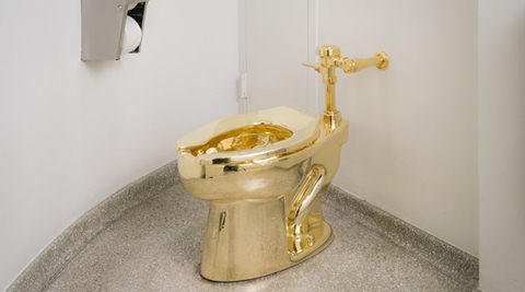New York's Guggenheim Museum unveils gold toilet: Here are few