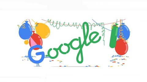 google 18th birthday, google doodle 18th birthday, google celebrates 18th birthday doodle, trending globally, indian express, indian express news
