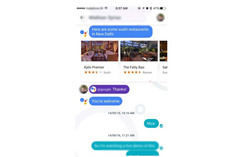 Google Allo arrives on Android iOS First impression of 