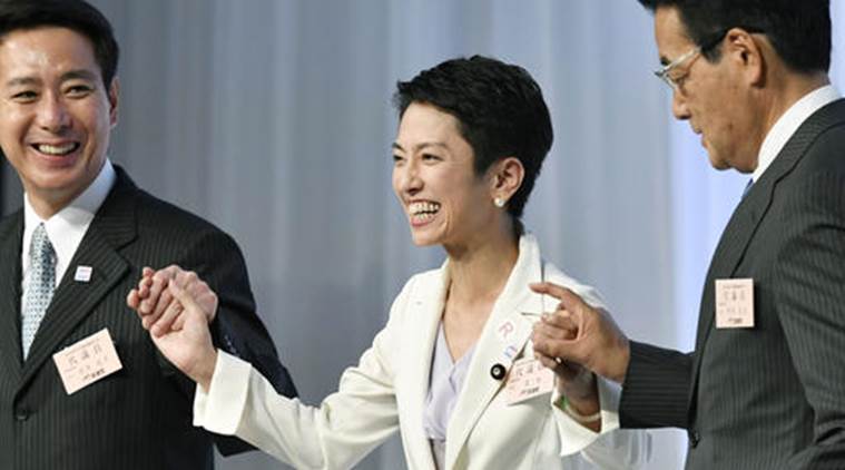 japan, japan politics, japan woman leader, japan party, japan opposition party, Japan woman head, latest news, world news, indian express 