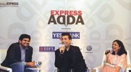 karan johar, director karan johar, karan johar express adda, karan johar movies, karan johar new movies, KJo movies, film maker karan johar, exress adda, indian express karan johar, kuch kuch hota hai, kabhi khushi kabhi gham, my name is khan, baar baar dekho, ae dil hai mushkil, indian express news, entertainment news, india news