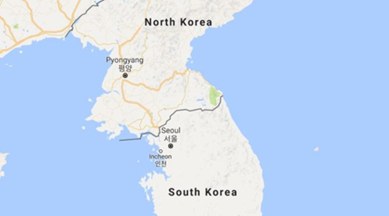 north korea, south korea, Seoul, North Korean soldier, north korea military, south korea north military, world news, indian express, indian express news